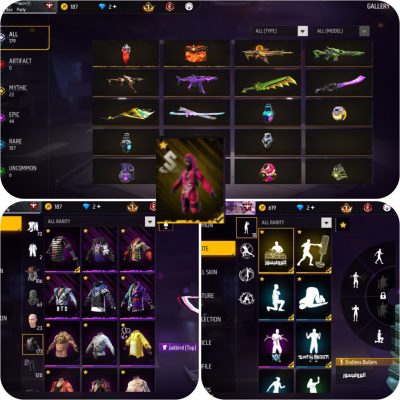 اکانت فری فایر