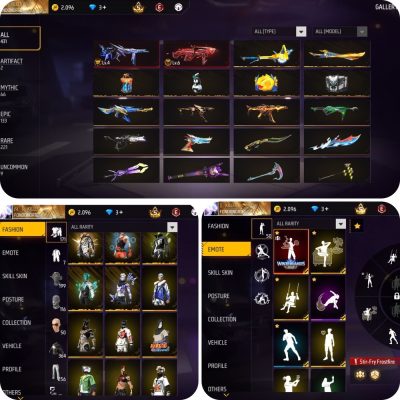 اکانت فری فایر